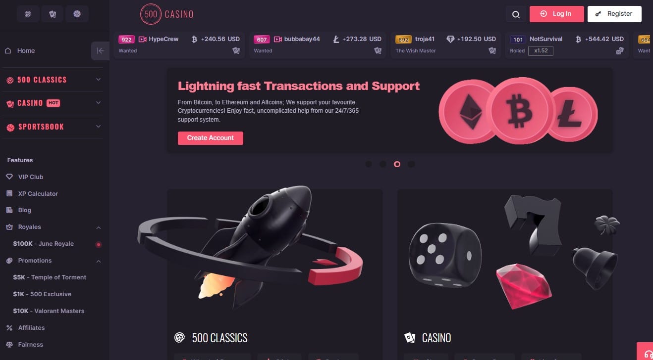 CSGO500 Promo Code 2026 → "COINSELL" - Banner image