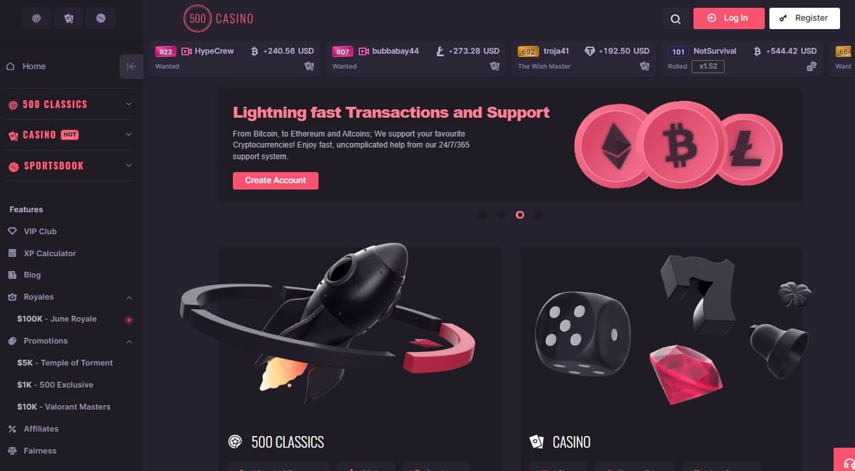 CSGO500: Elevate Your Gaming Experience with Skins, Buxes, and Bonuses - Banner image